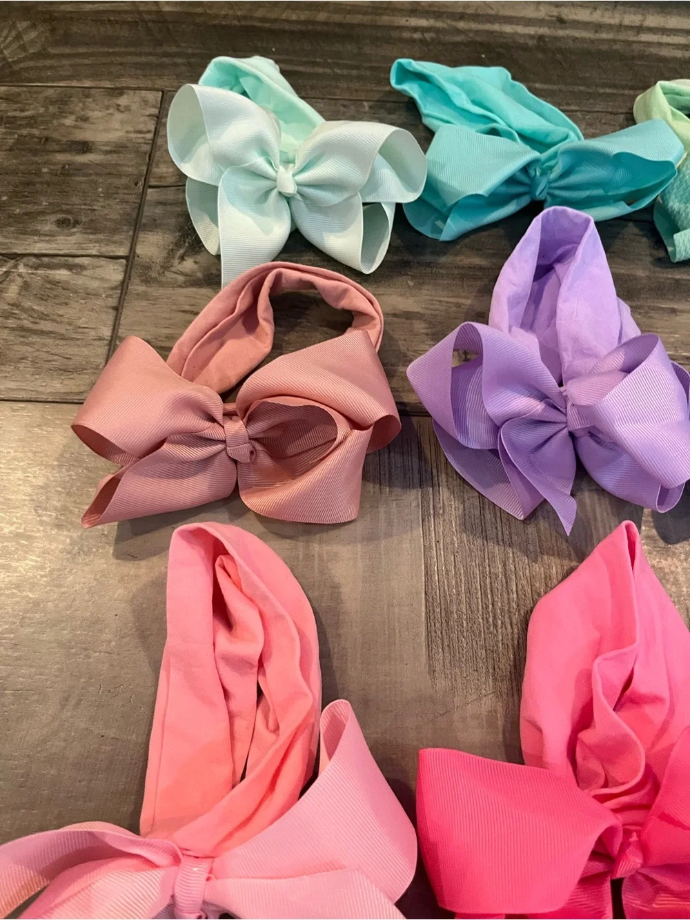 20 Lot of baby/Toddler Bows | Spring and Easter Colors